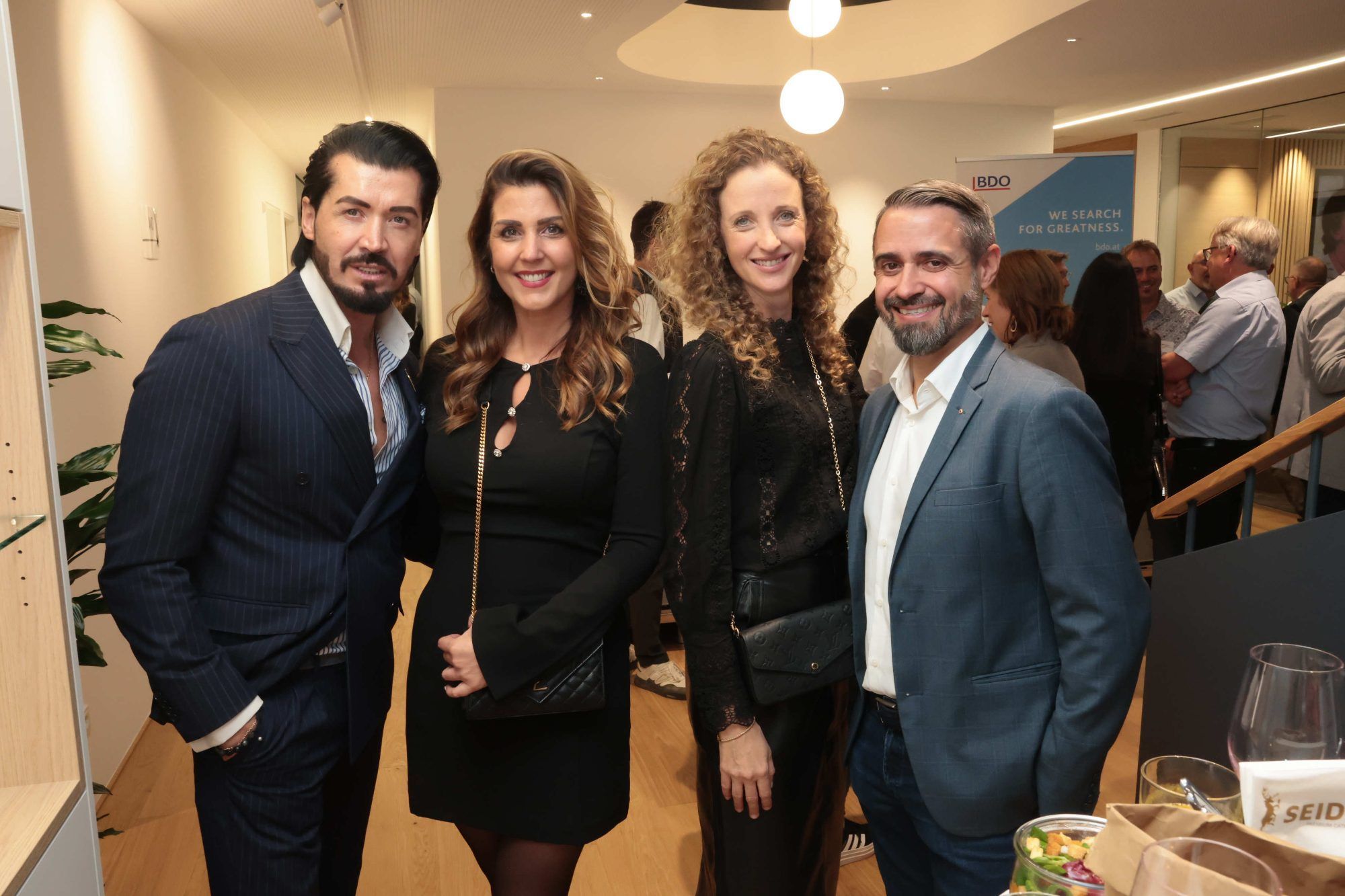Apo und Sarah Atalay, Karin und Christian König.