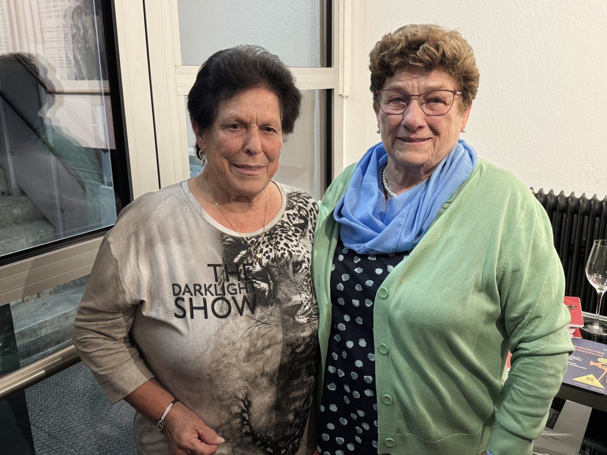 Töchter von Delphina: Maria Beck und Edeltraud Hohenwarter.