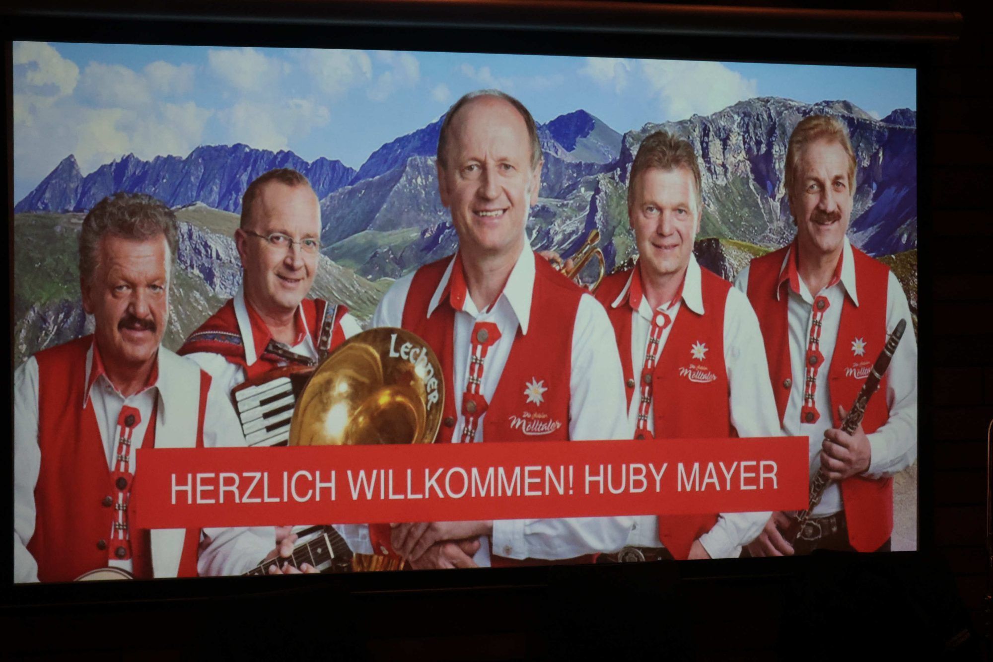 Eindrücke vom Benefizabend, den