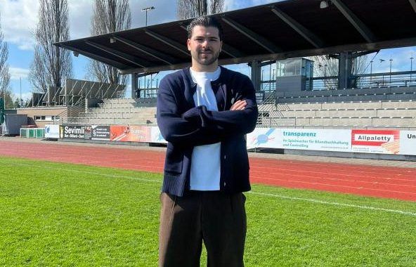 Fußach Goalgetter Maurice Wunderli. Verein SC Fußach