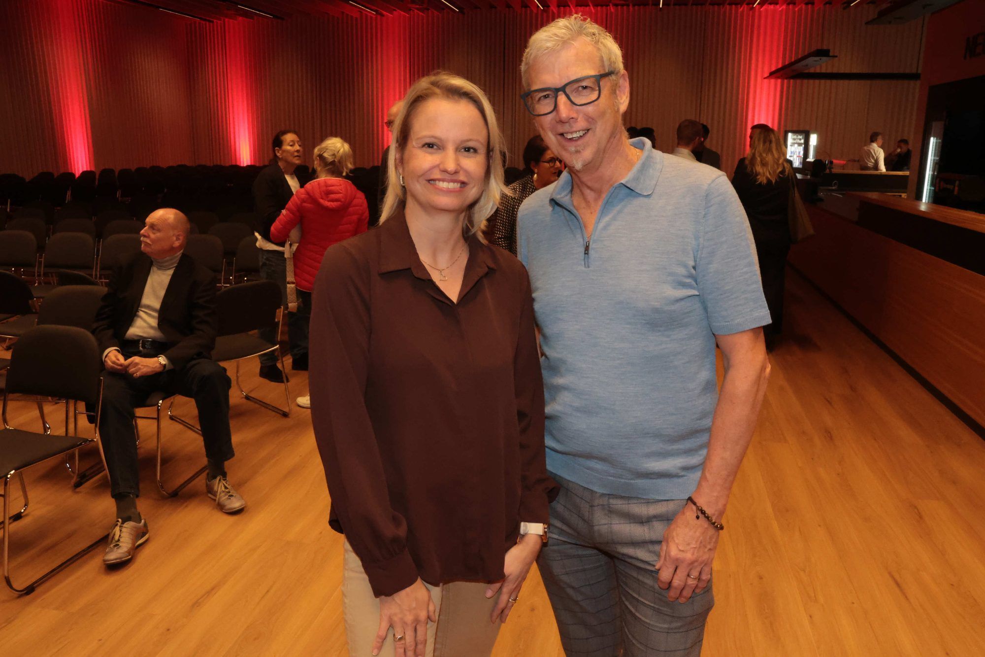 Katharina Nitschmann (Sparkasse Feldkirch) und Hermann Jutz (Geneali Agentur).