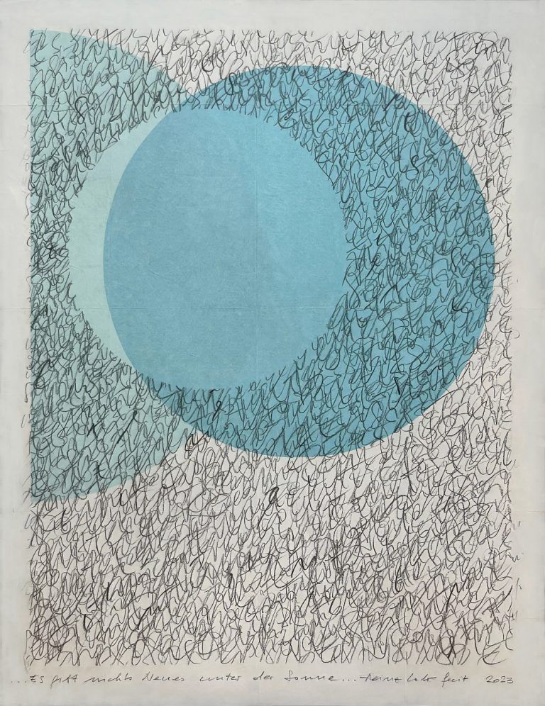 Bild 3 - lothar Heinzle - Es gibt nichts..., o.R, 2023, 80 x 90 cm, Grafit auf Seidenpapier, Foto LELO.jpg