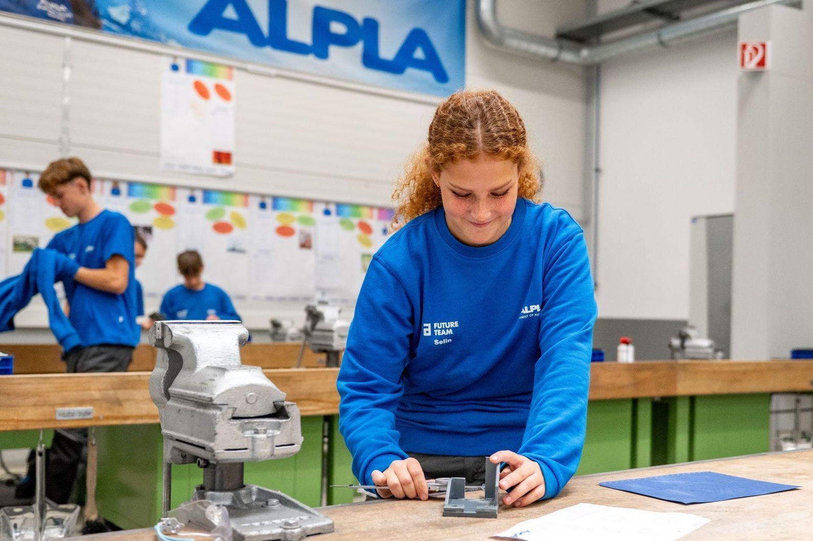 "Mädchen und Jungs können genau dasselbe machen" – vom Schnuppertag zum Traumjob