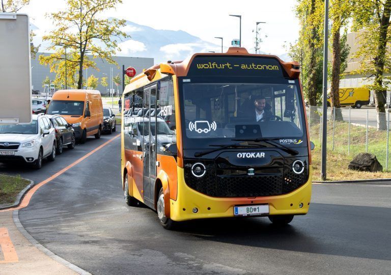 Selbstfahrender Bus in Wolfurt: Das sagen die ersten Mitfahrer
