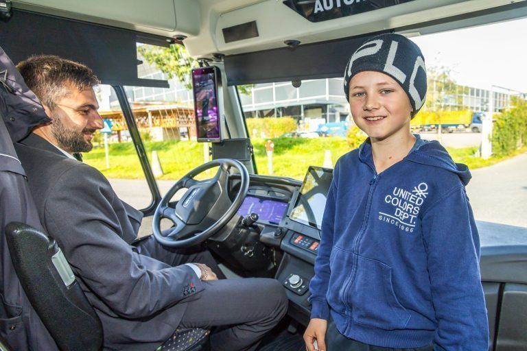 Selbstfahrender Bus in Wolfurt: Das sagen die ersten Mitfahrer