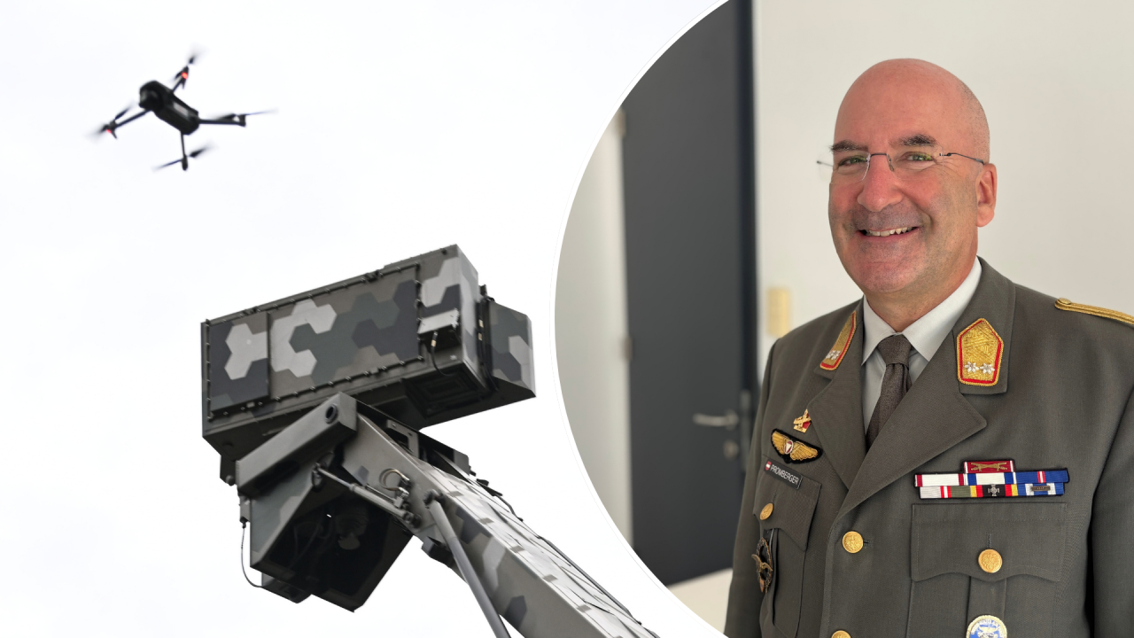 Drohnenabwehr bei der illwerke vkw? Das sagt Österreichs Luftstreitkräfte-Chef