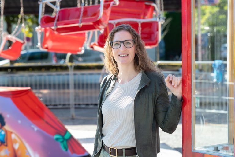 Freundlich, aber bestimmt. Sie ist die neue Kilbi-Chefin