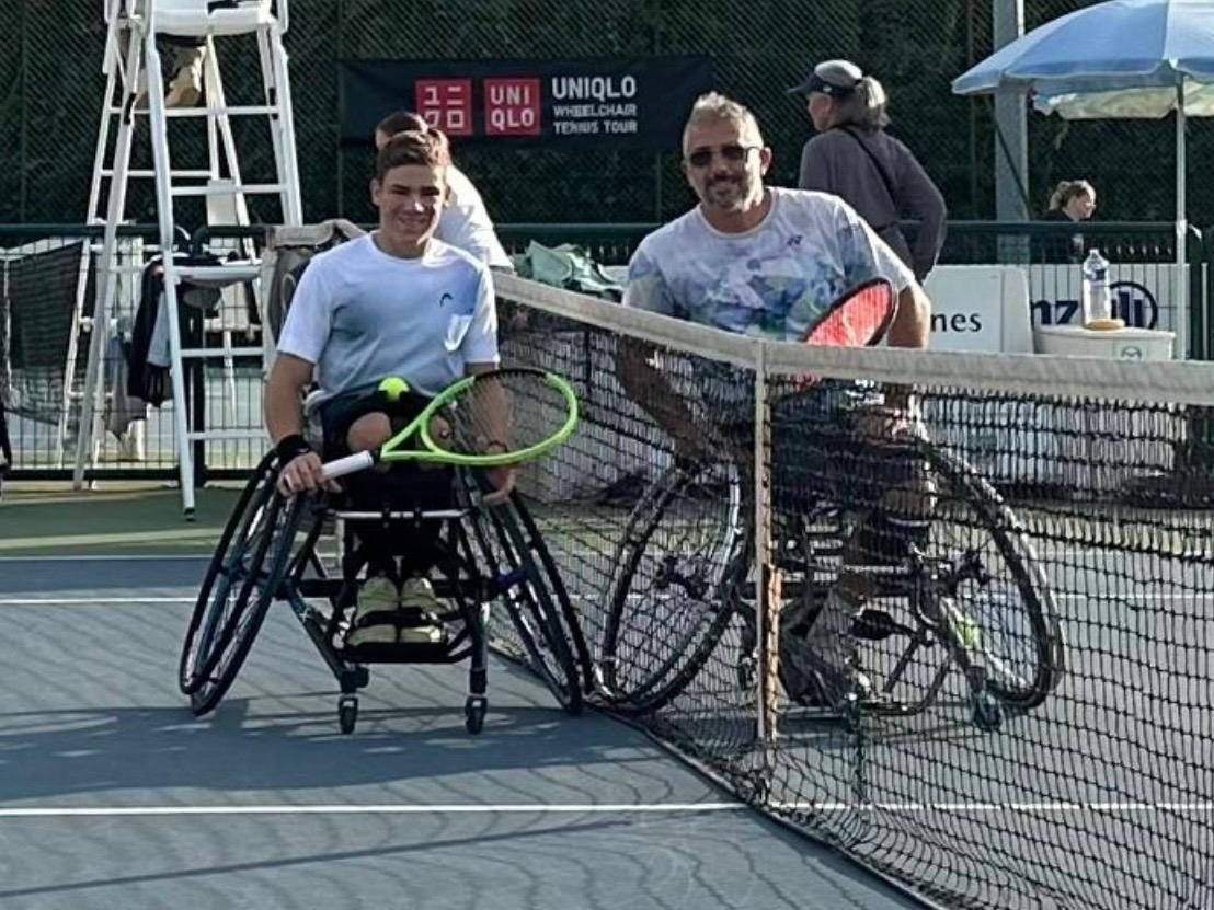 Rollstuhltennis Maximilian Taucher