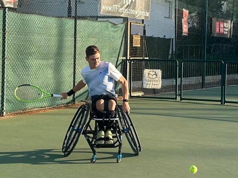 Rollstuhltennis Maximilian Taucher