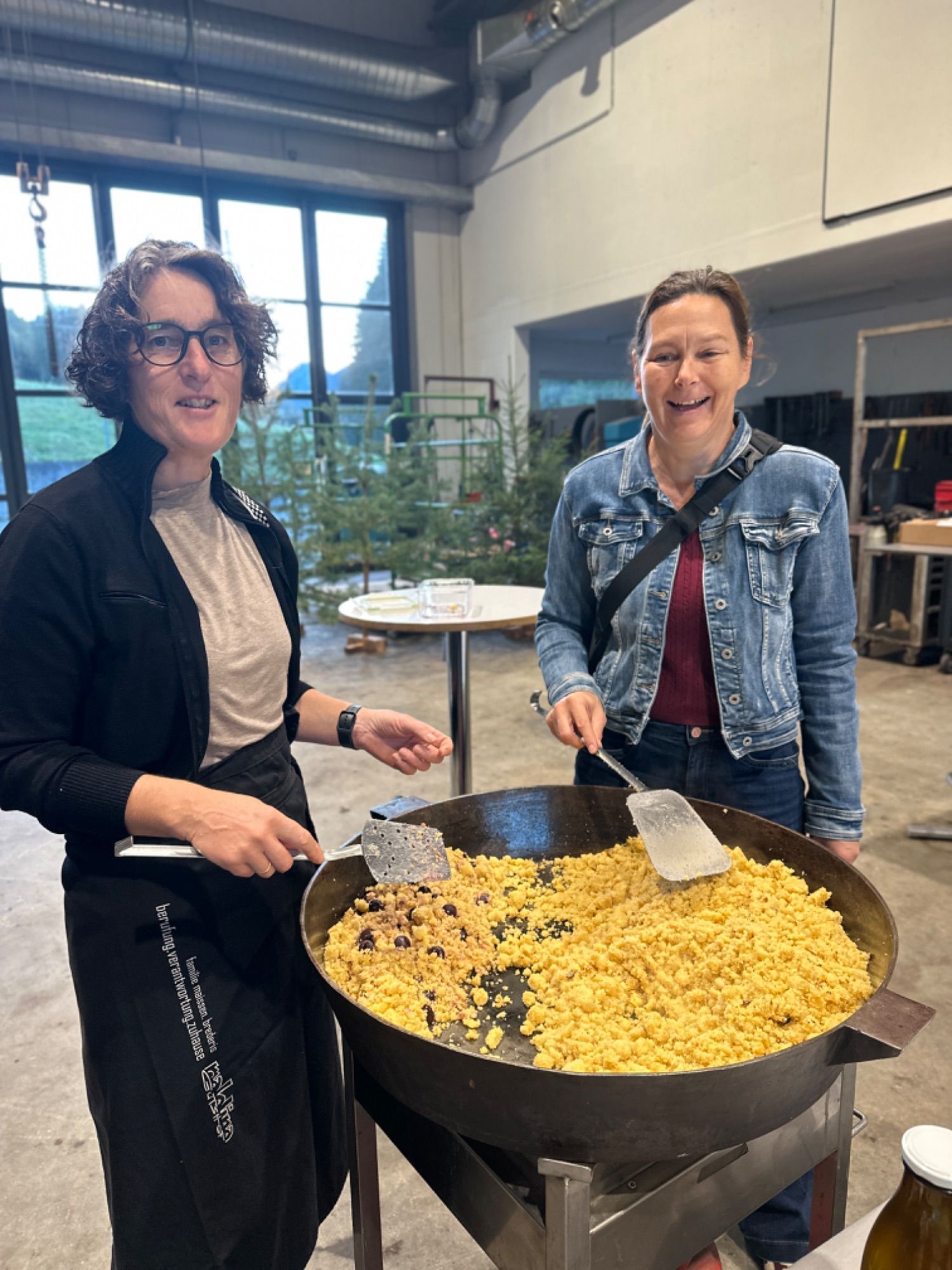 Jutta Maissen und Silvia Dobler hatten den Riebel im Griff.
