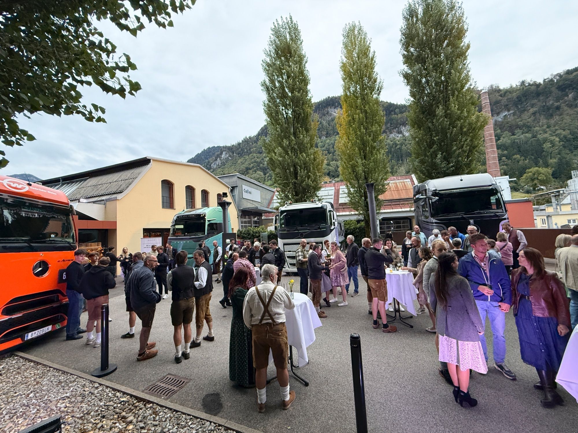 Gefeiert wurde in der Otten Gravour in Hohenems