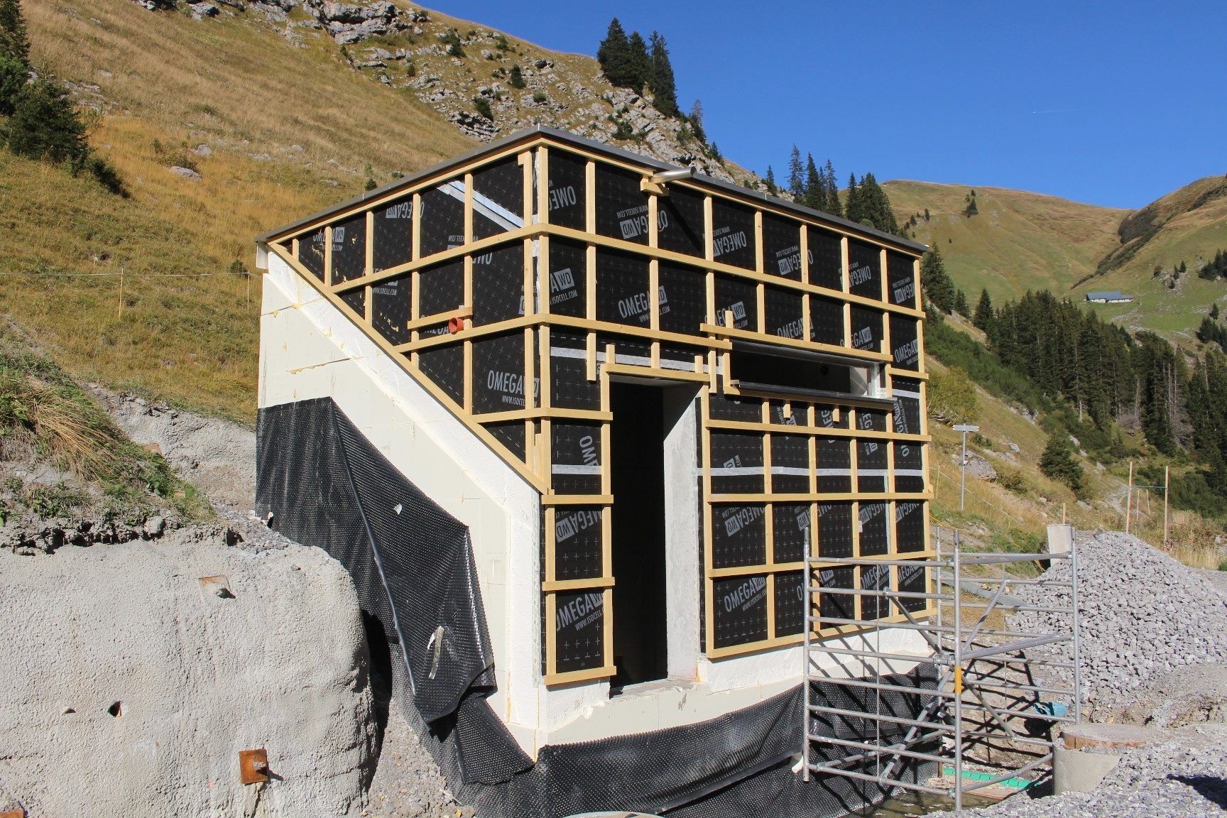 Im Zuge der Arbeiten wird auch eine Tunnelbetriebsstation neu erstellt.