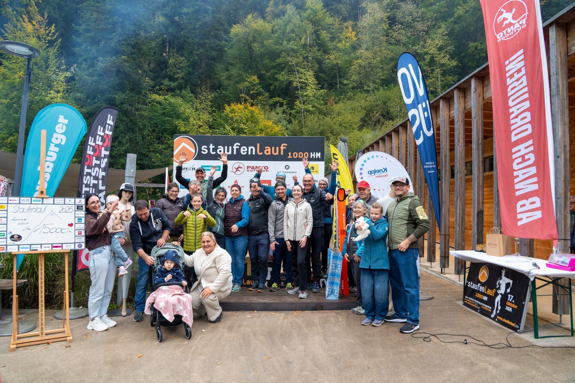Gemeinsam für die gute Sache: Der Kneipp Aktiv-Club Dornbirn und die Staufenbewegung organisierten den Lauf mit Unterstützung zahlreicher Helfer und Partner.