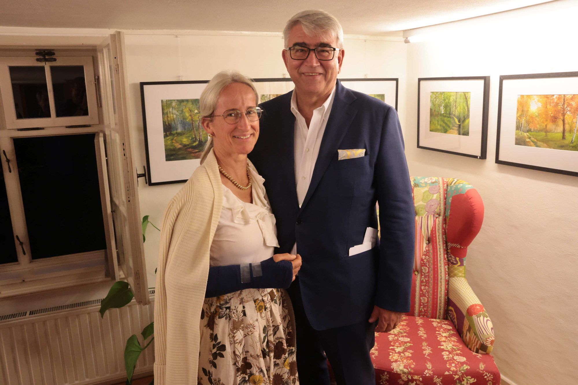 Anita und Donat Marxer.