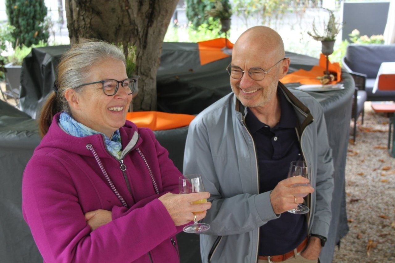 Siegfried Hartmann und Magdalena Willinger. 