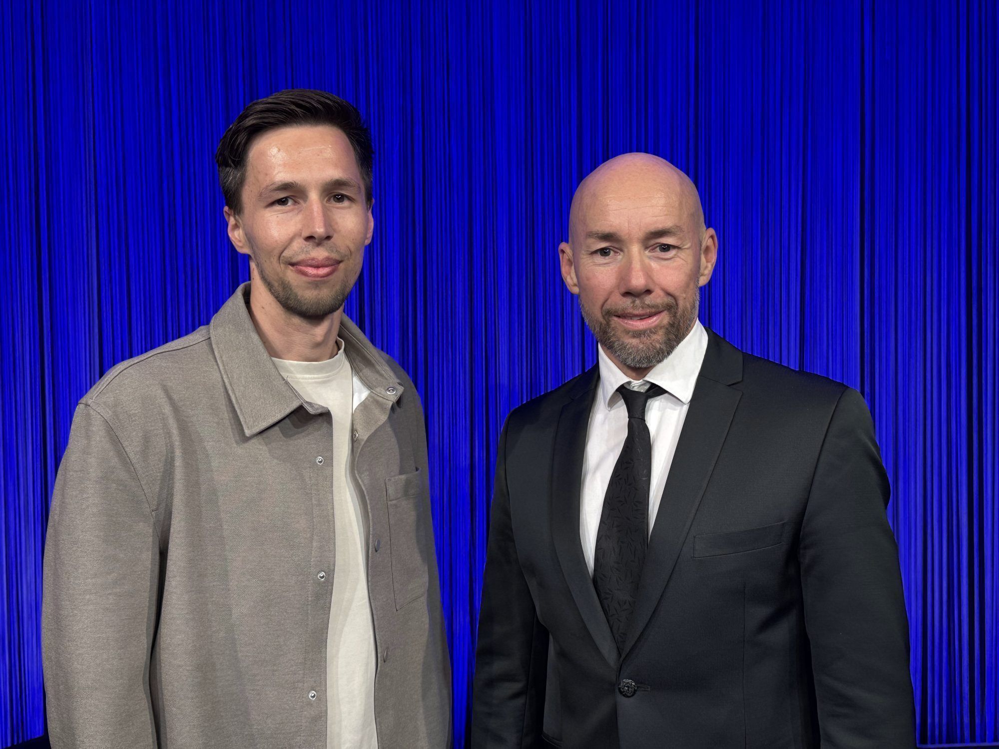 Manuel Willam (SCR Altach) und Johannes Sturn (Team Agentur).