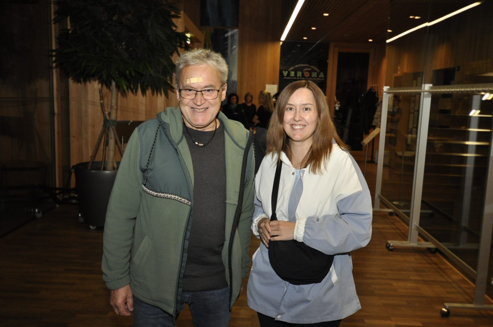 Lorenz und Ines Bertsch ließen sich den heutigen Abend nicht entgehen