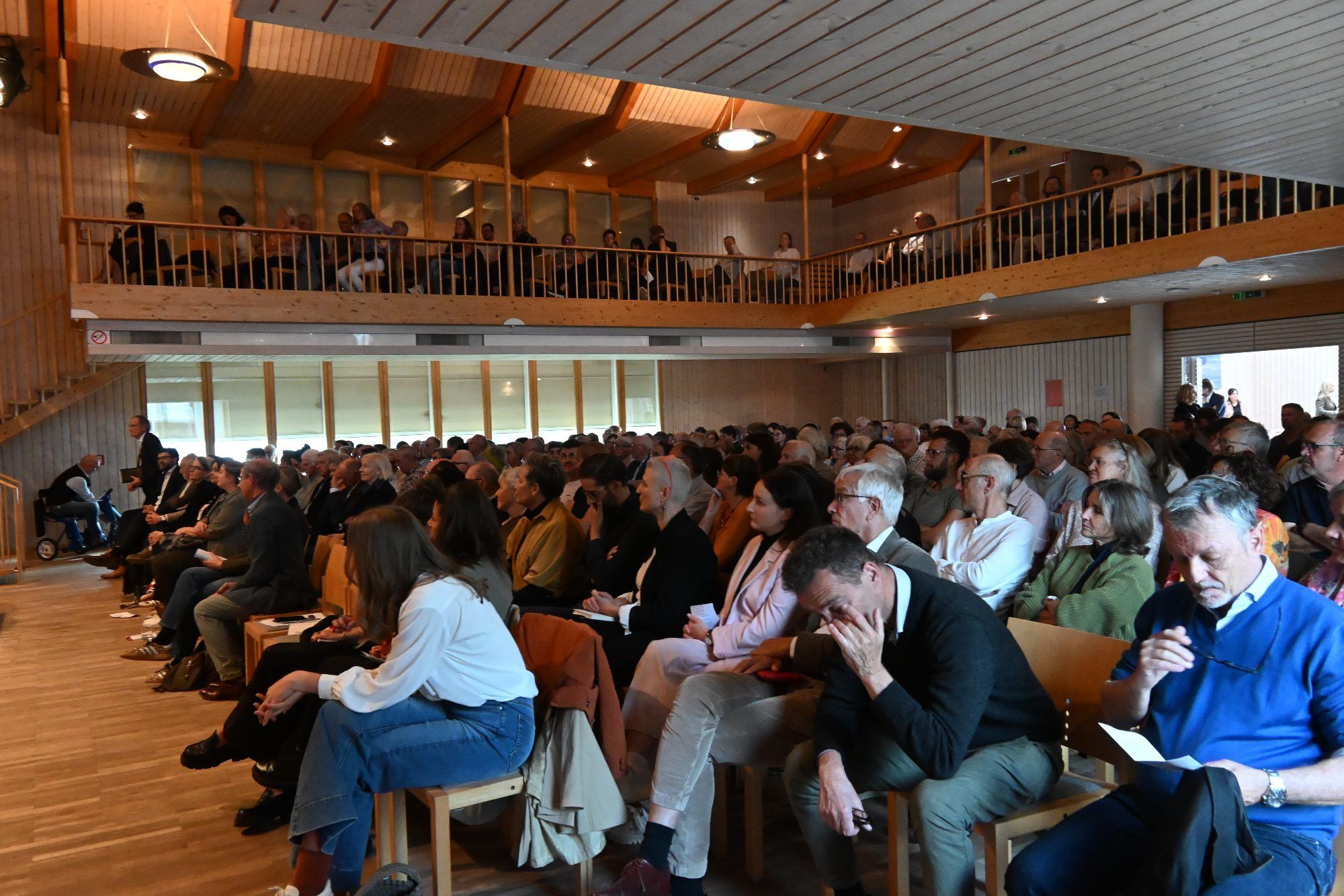 Viele Interessierte im Ritter-von-Bergmann Saal