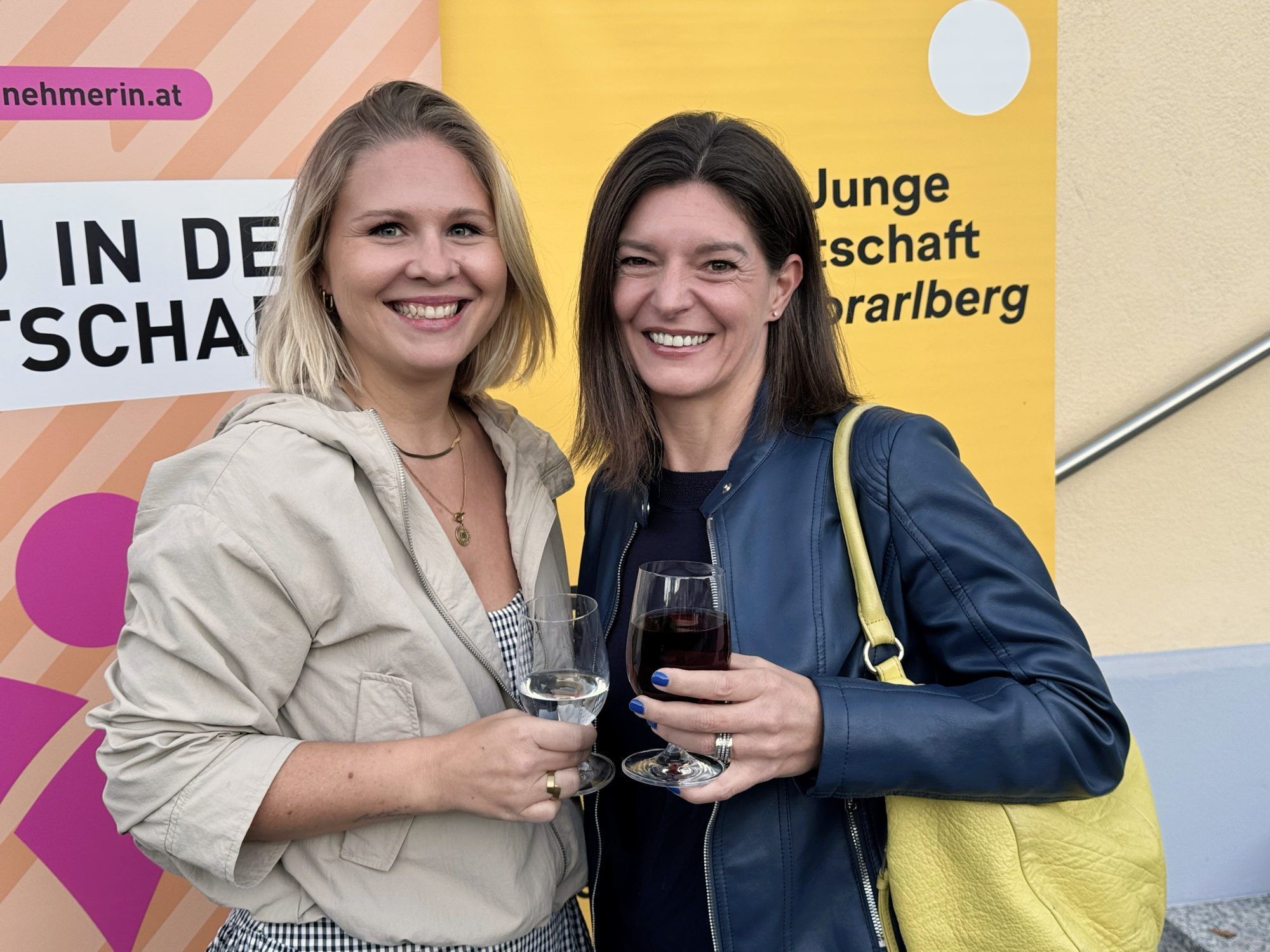 Madeleine Wagner (Frau in der Wirtschaft) und Coach Kathy Saur.