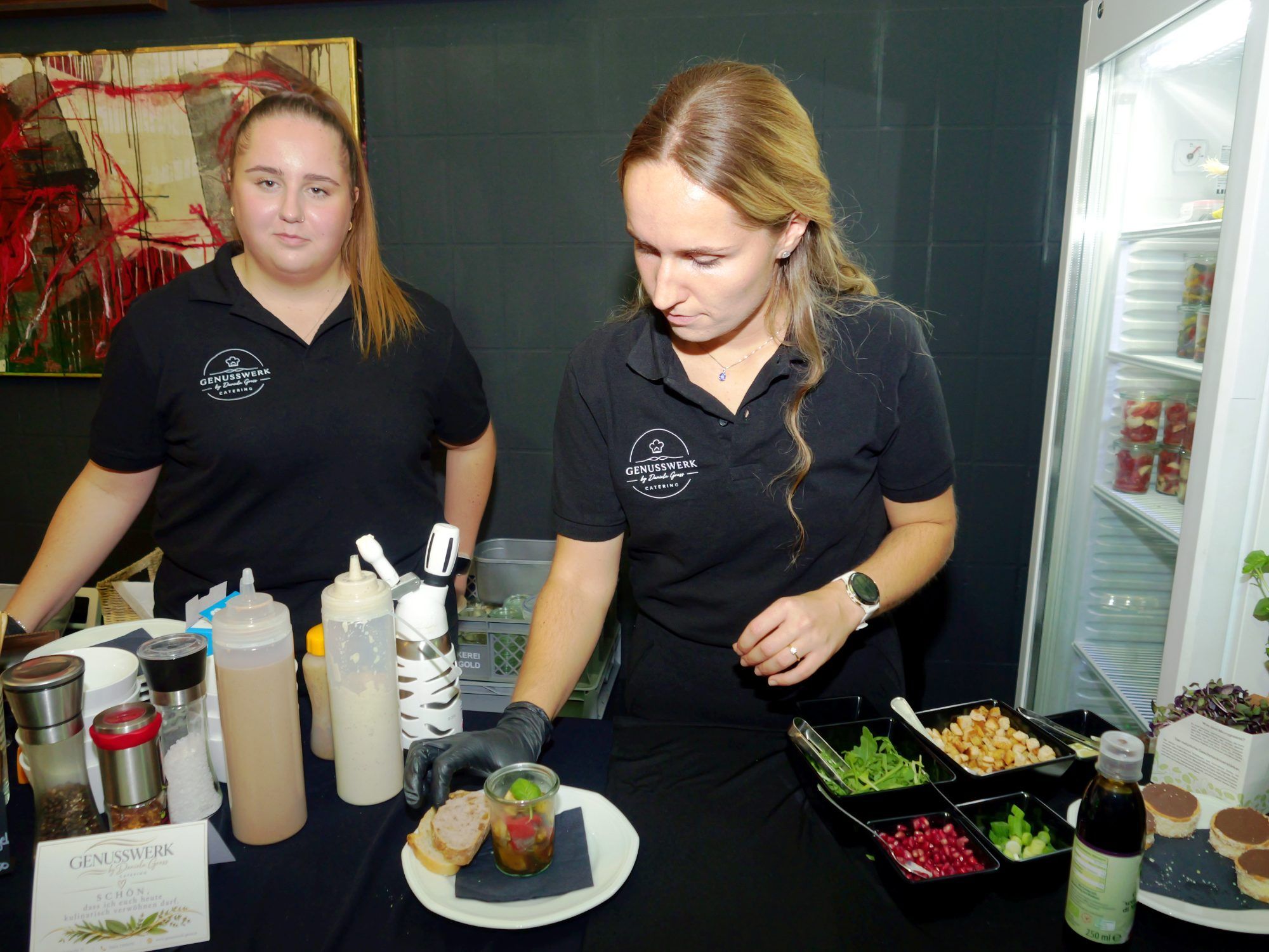 Das „Genusswerk by Daniela Grass Catering“ verwöhnt die Gäste an beiden Abenden mit italienischen Variationen.