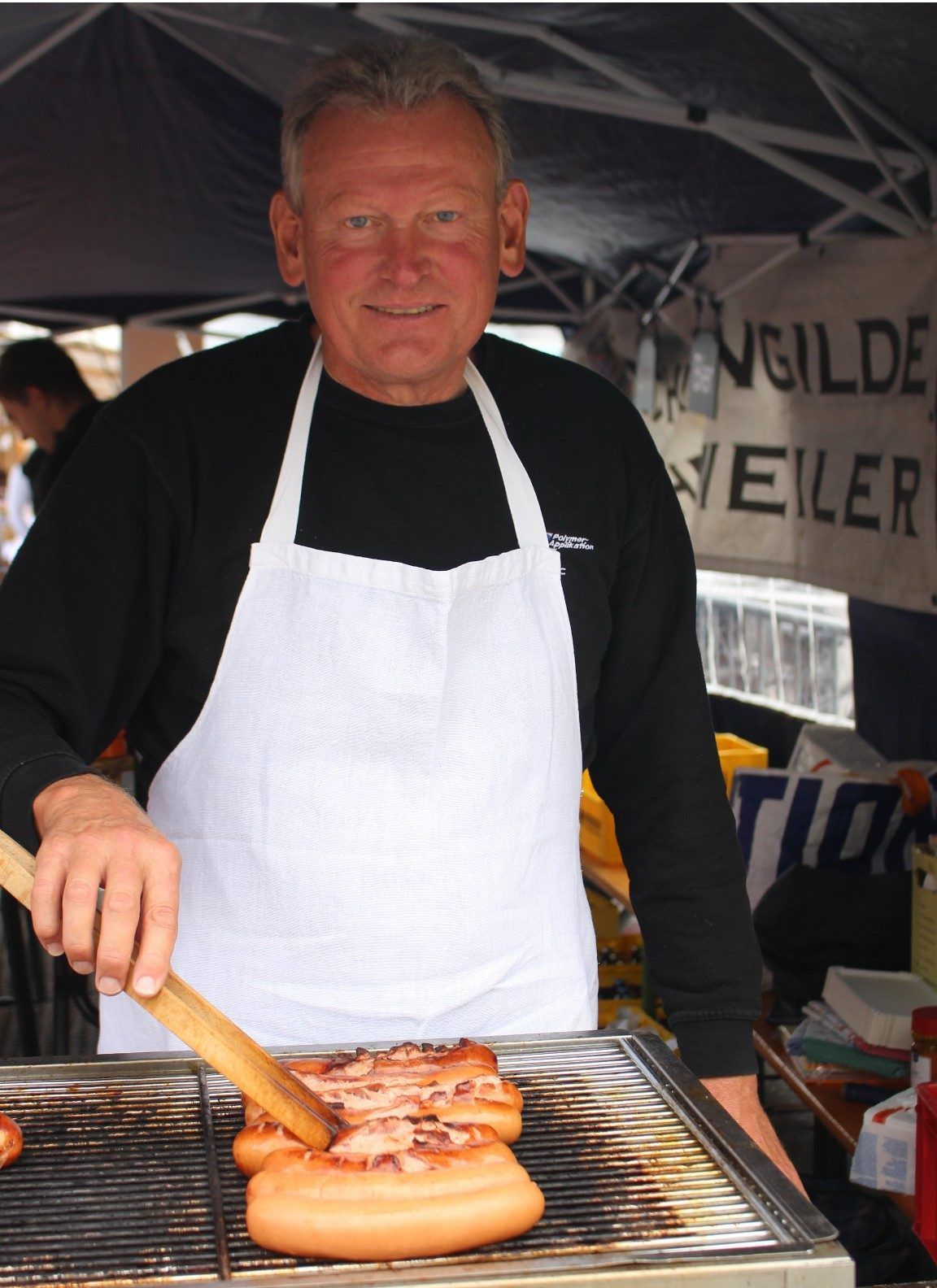 Bei den Schützen waren vor allem hungrige Marktbesucher richtig.