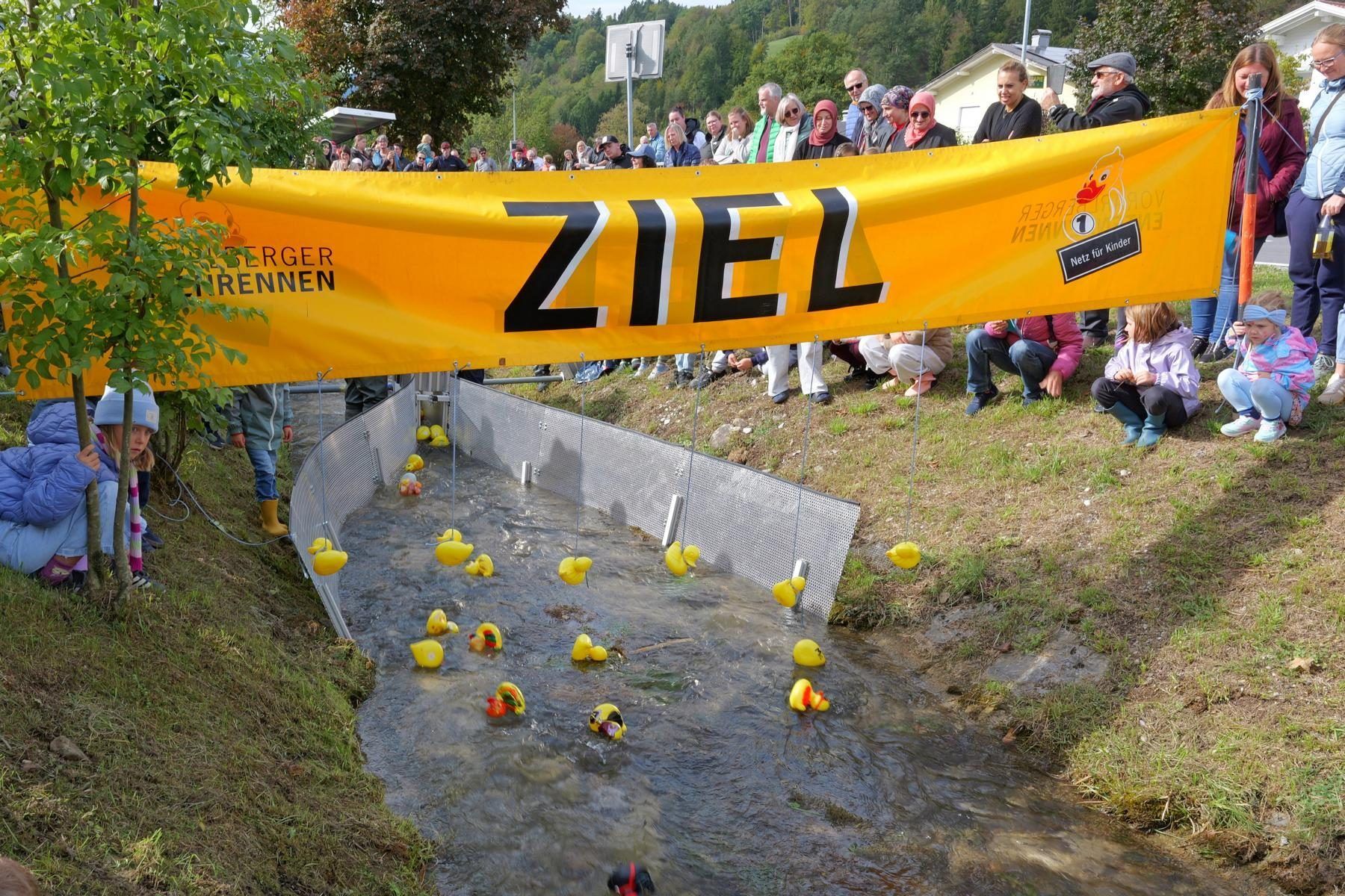Der Zieleinlauf