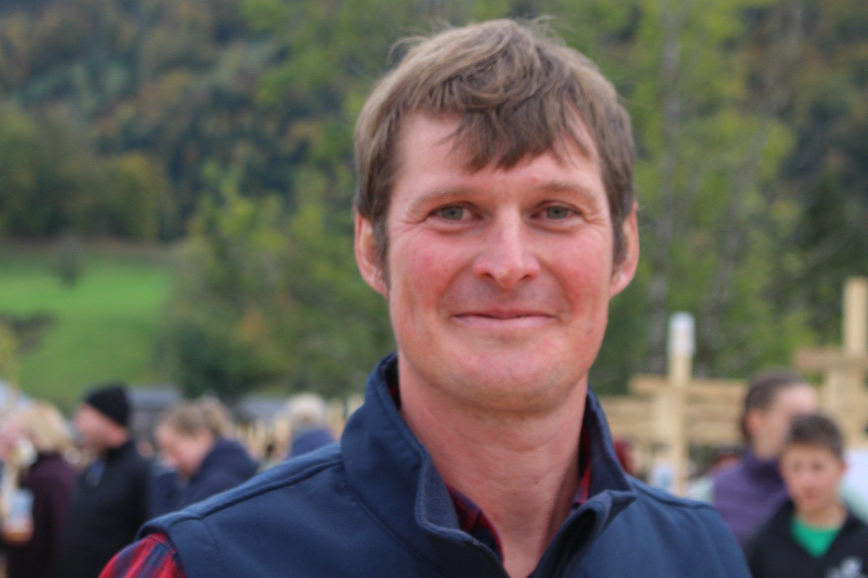 Rundum zufrieden mit der Rekordausstellung: Christoph Schwarz, Vizeobmann des Landes-Ziegenzuchtverbands