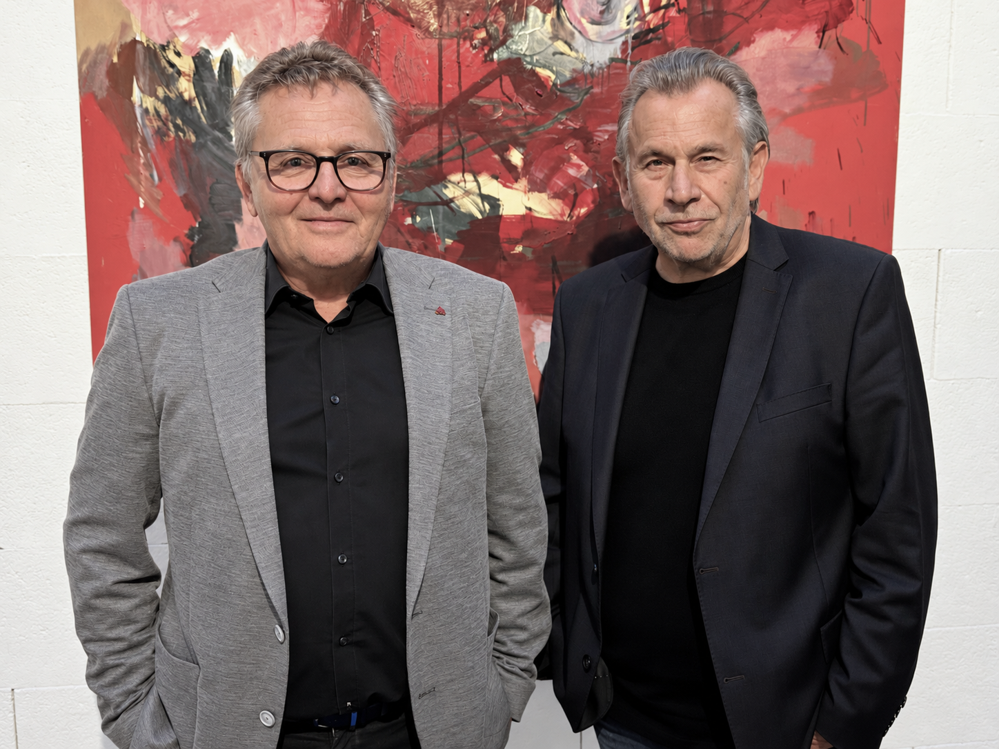 Die künstlerischen Leiter Augustin Jagg und Hubert Dragaschnig.