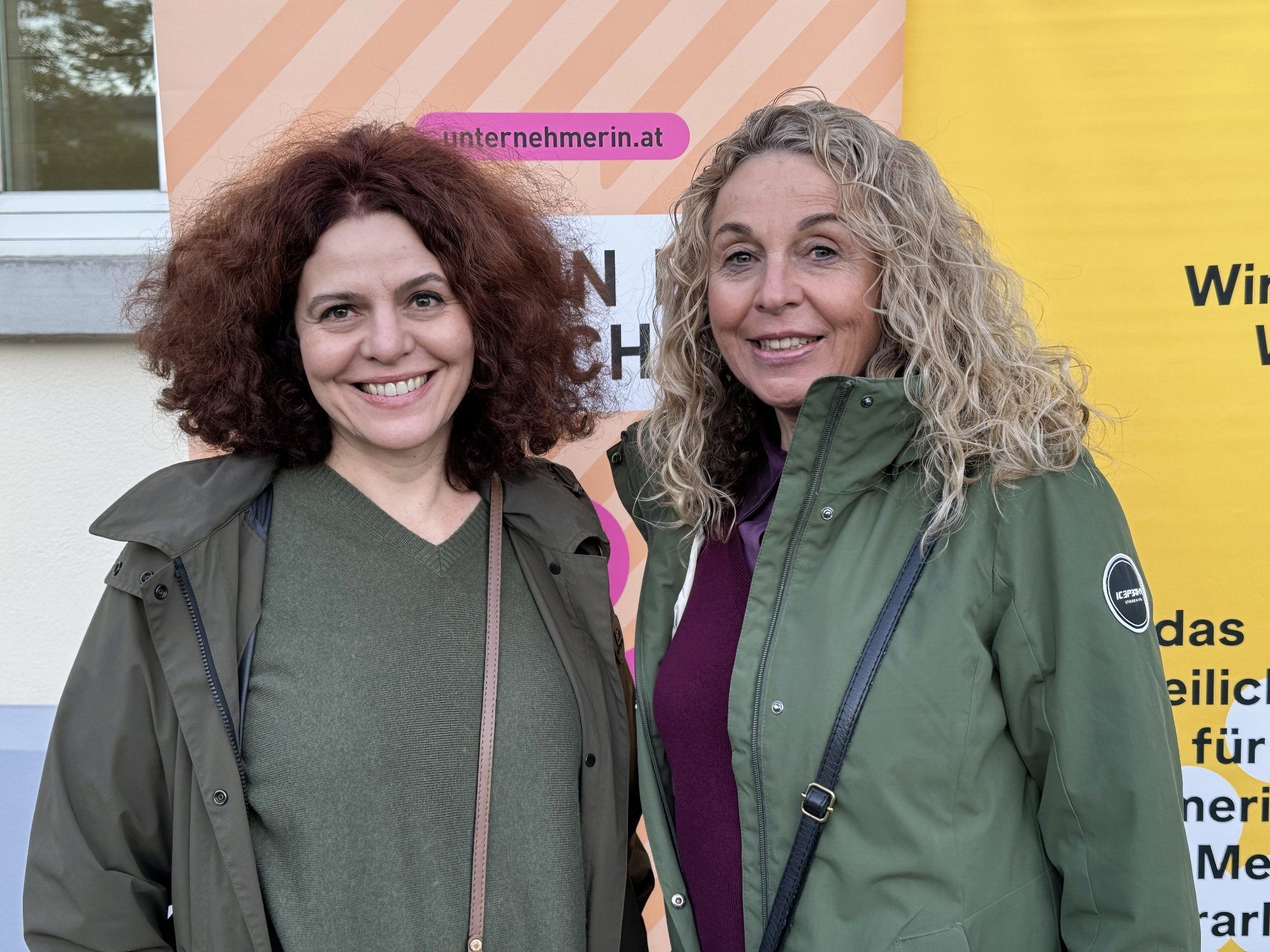 Roswitha Nenning (HLW Rankweil) und Christel Schwendinger (Bezauer Wirtschaftsschulen).
