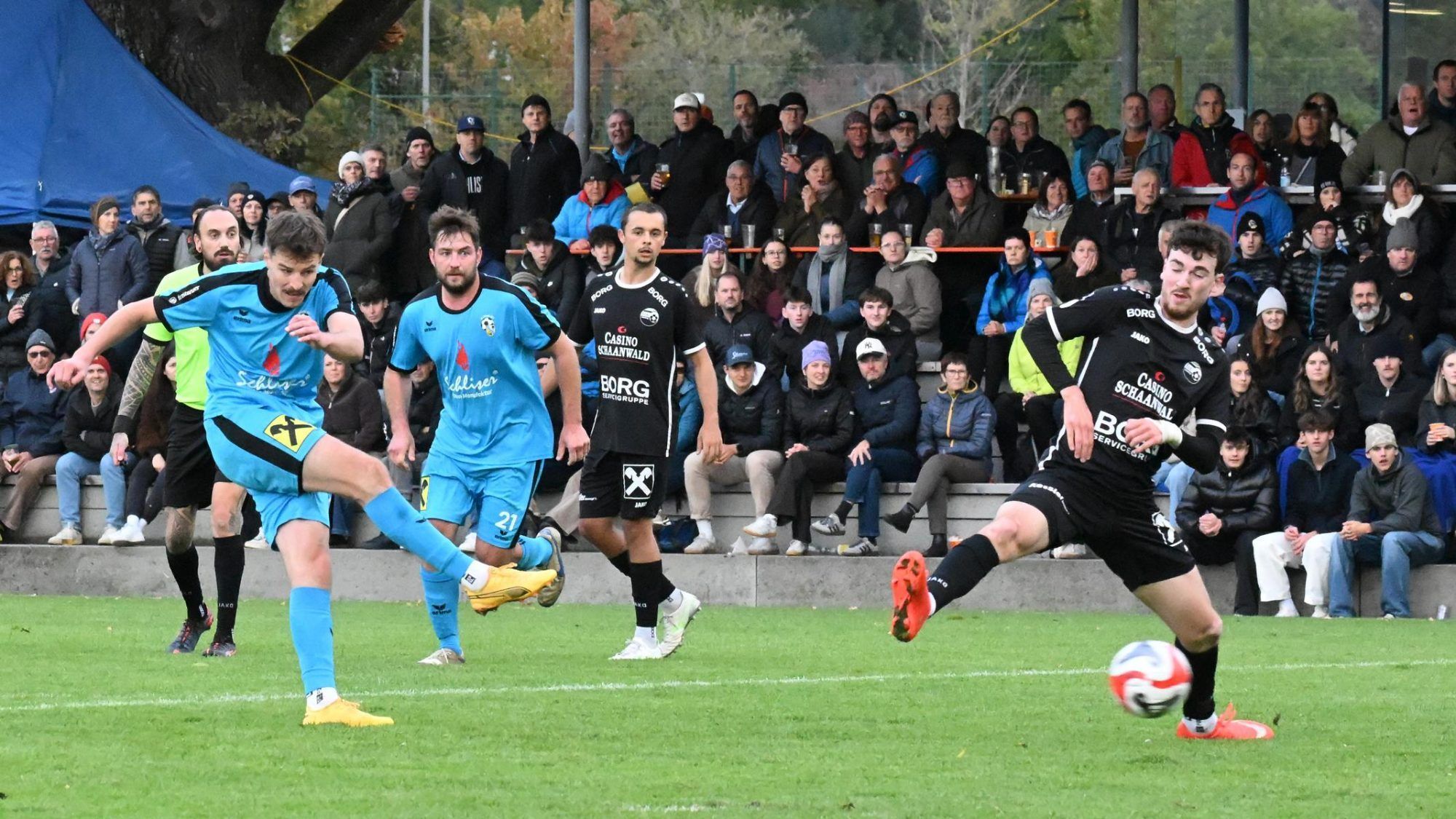 Derby-Impressionen Schlins vs Nenzing. HOLGER PLUM/21