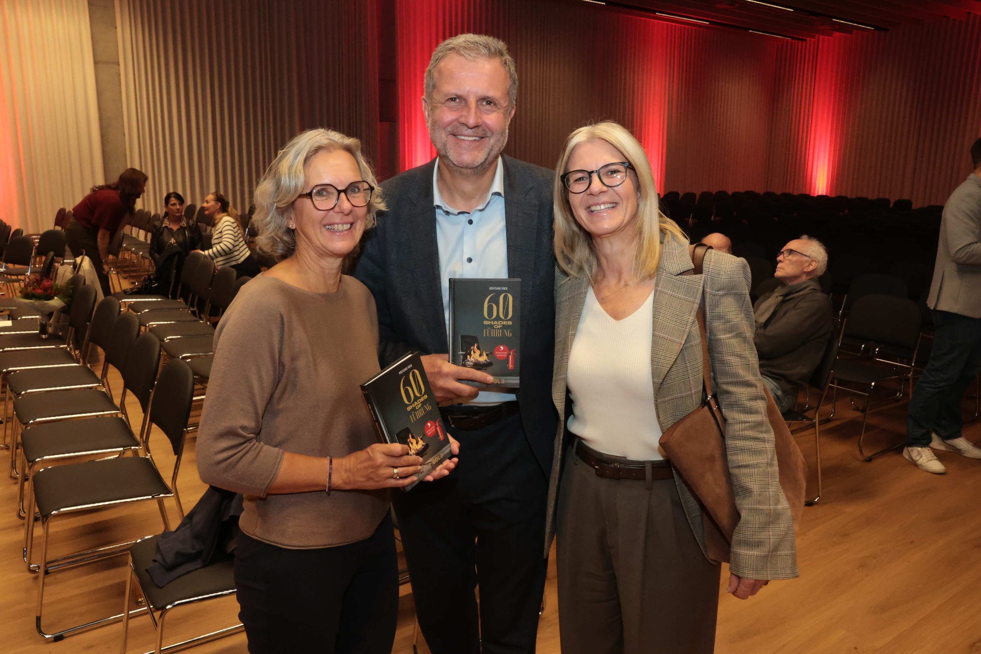 Angelika Romagna, Herbert Loos und Karin Fink-Loos.