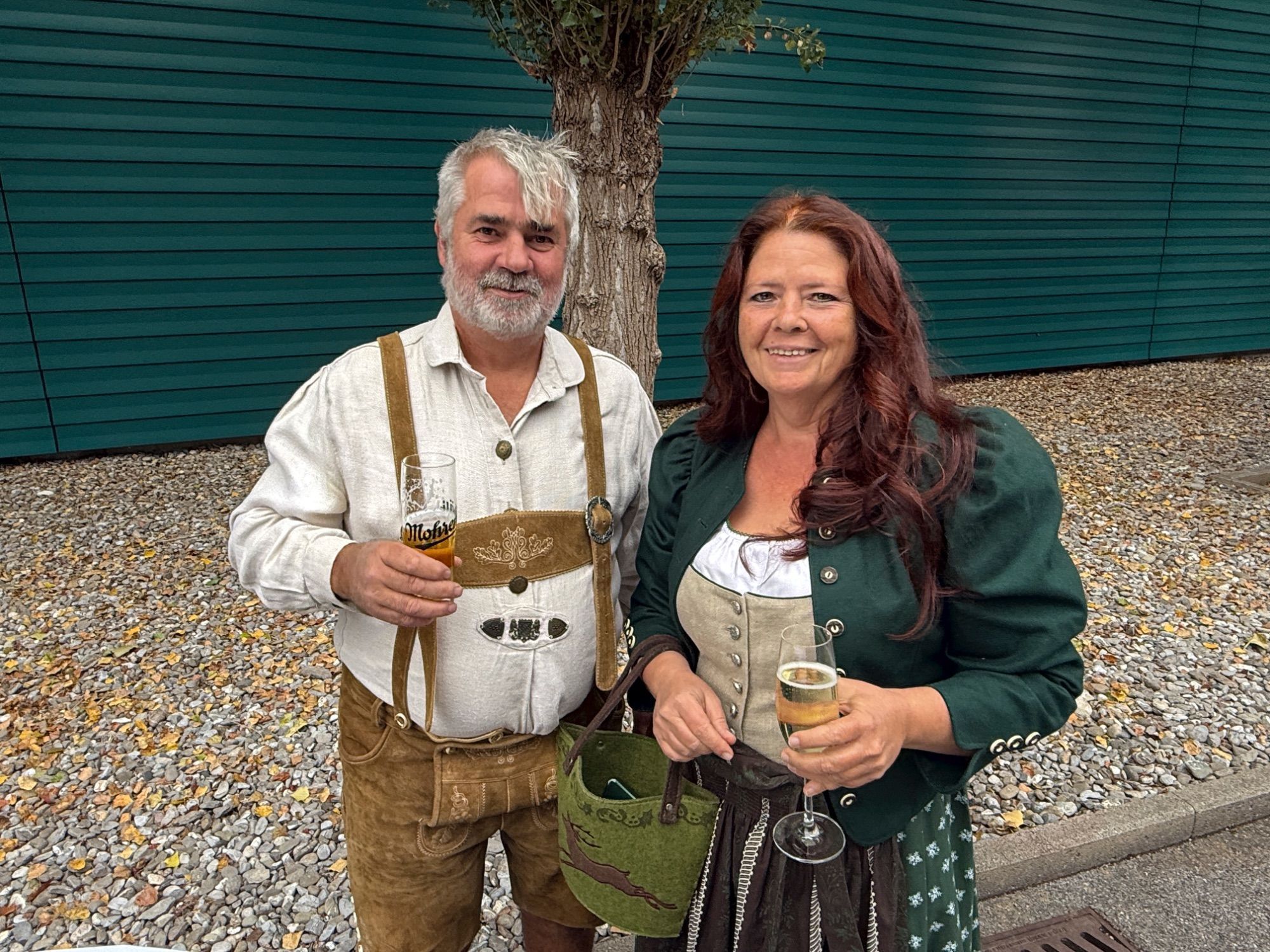 Yvonne und Karl-Heinz Brugger feierten mit