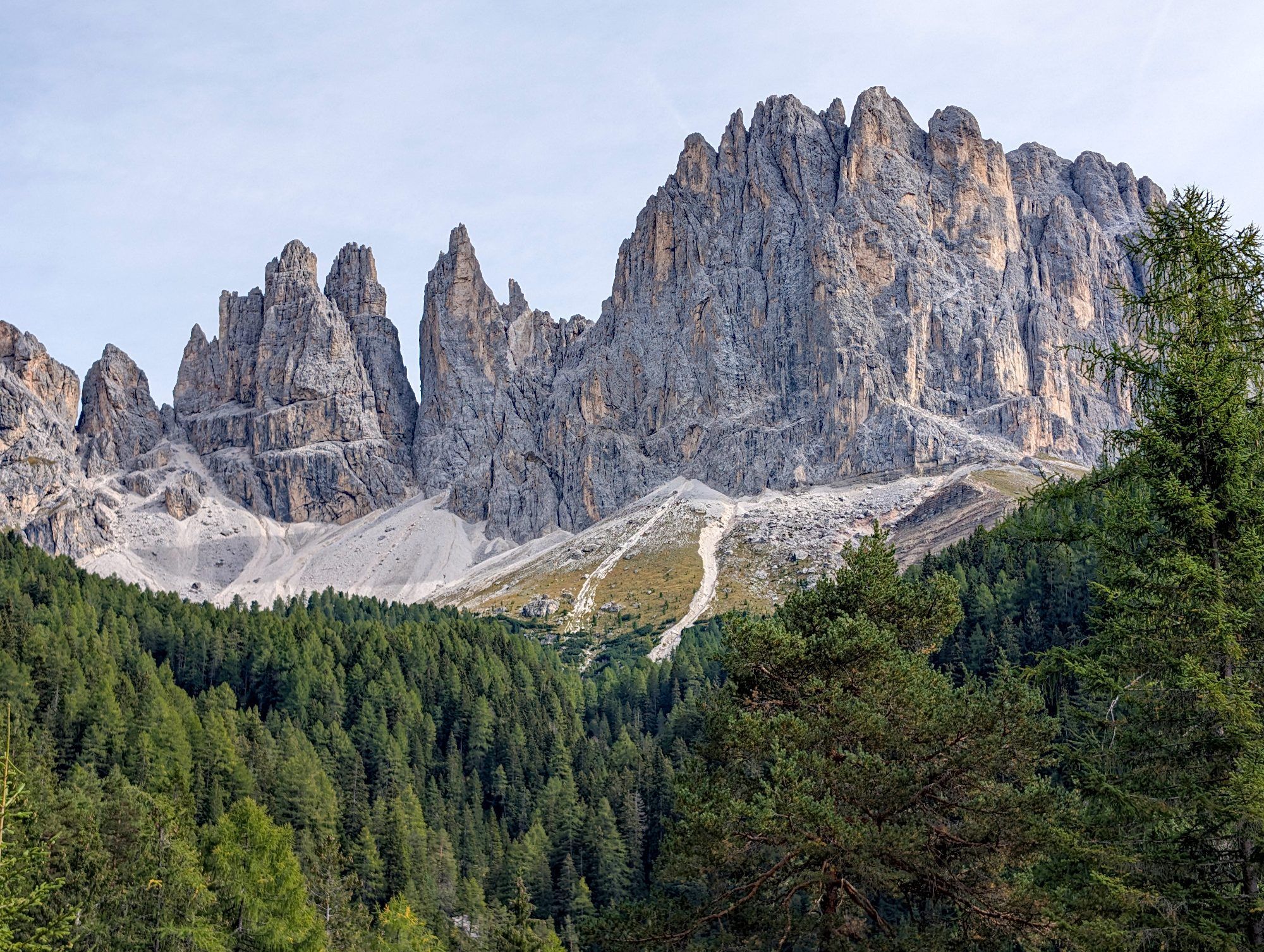 Der Südtiroler Rosengarten war das Ziel der Alpenvereinsmitglieder vergangene Woche.