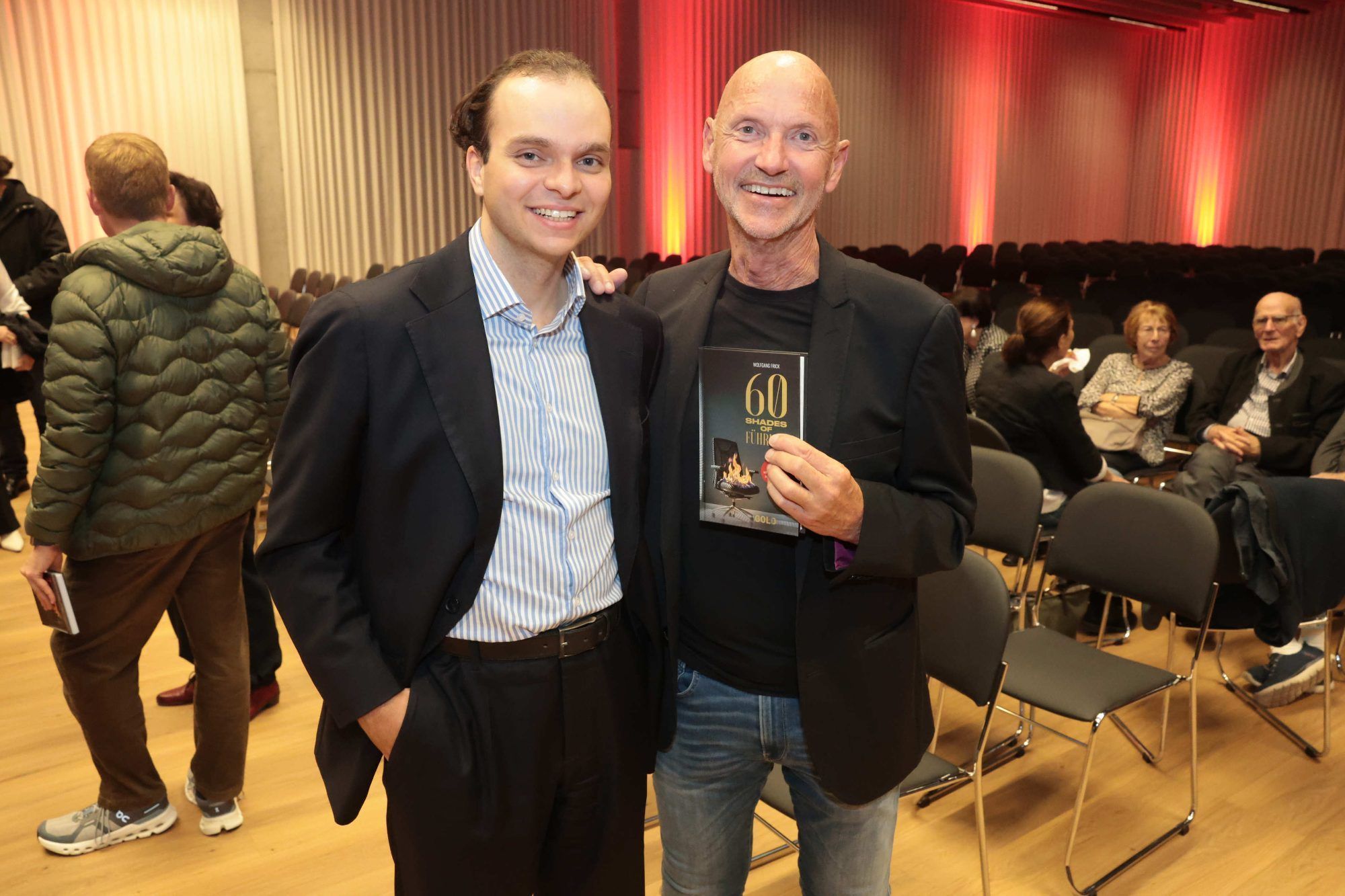 Leon Romagna und Günter Fritsch.