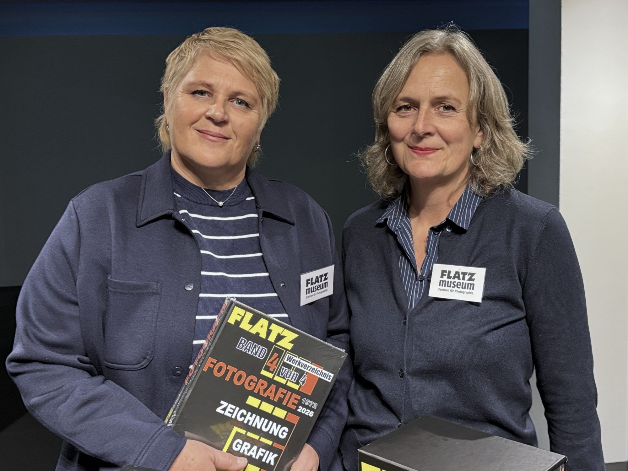 Christa Kohler (Kulturservice) und Kulturvermittlerin Barbara Motter.