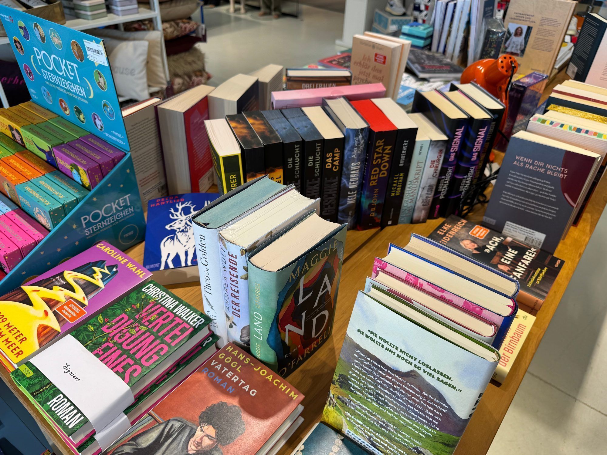Neuerscheinungen am Büchermarkt.
