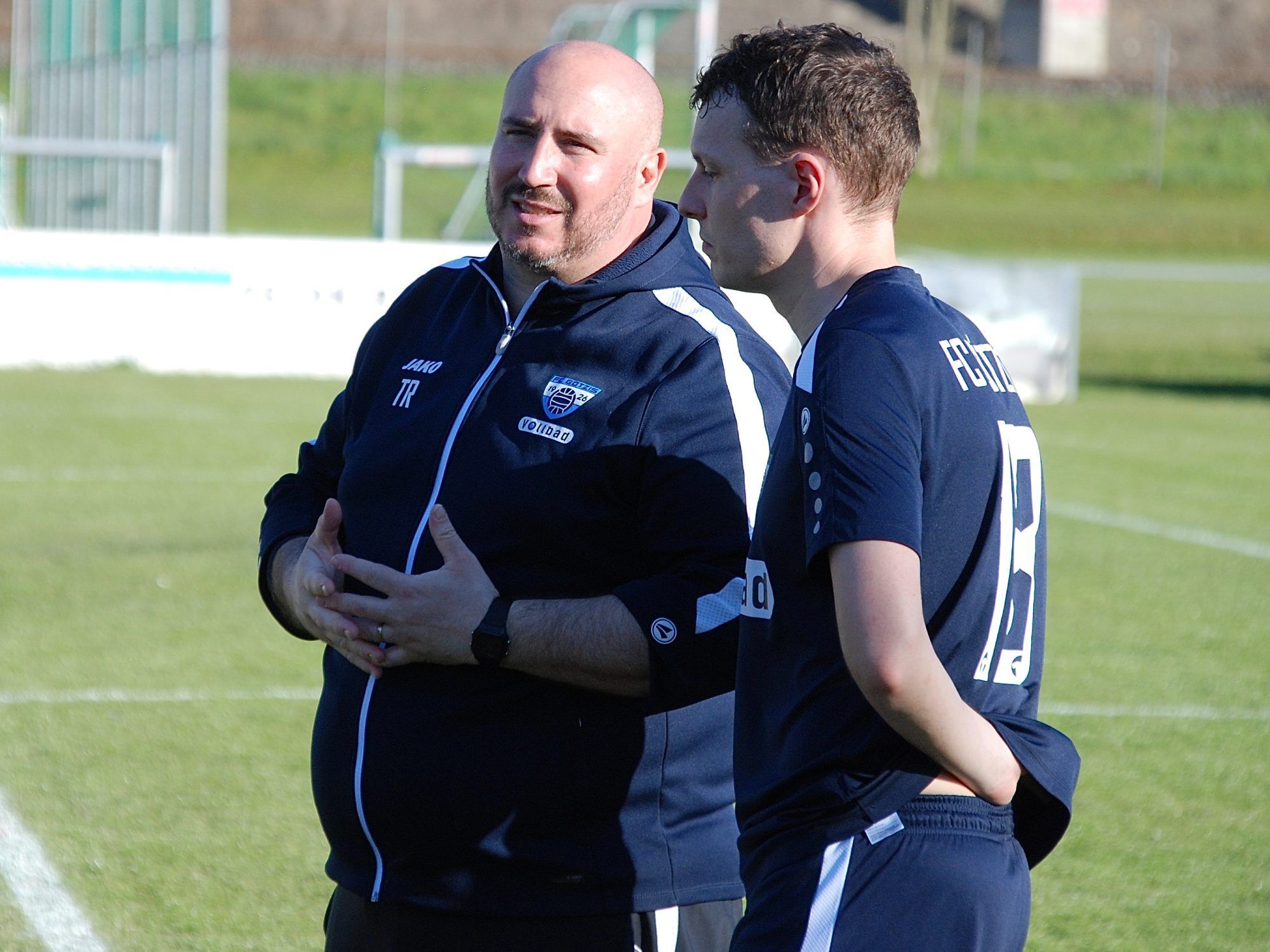 Aufsteiger Götzis mit Trainer Antonio Troisio ist auf dem richtigen Weg. Verein FC Götzis