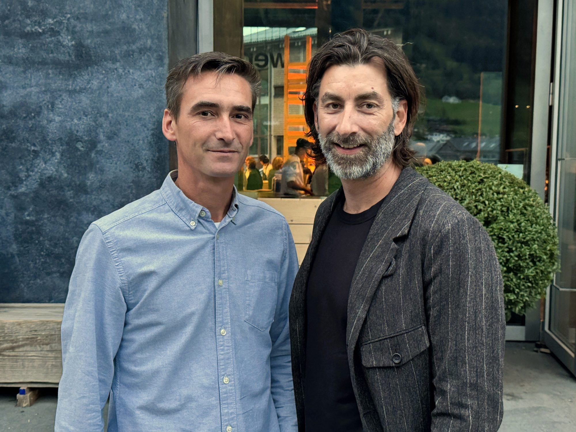 Stefan Böhler (Scheier Catech) und Jürgen Nigsch (LLV).