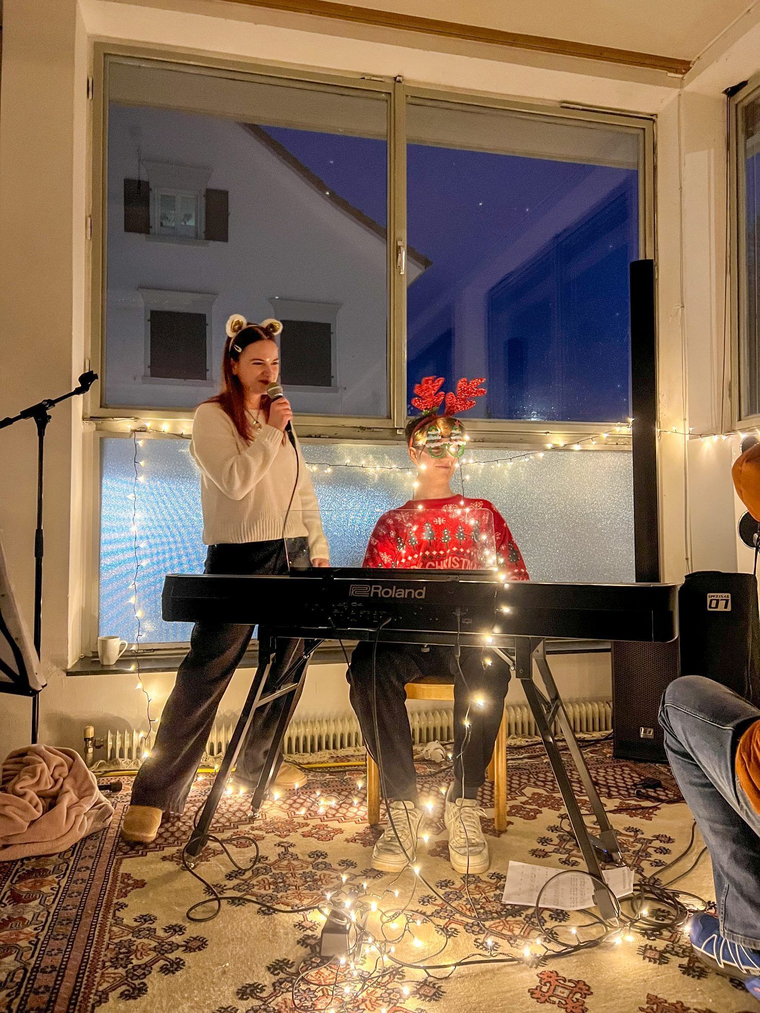 Sanja musiziert von klein auf. Sie hat schon zahlreiche Auftritte hinter sich. Nervös ist sie nicht mehr.