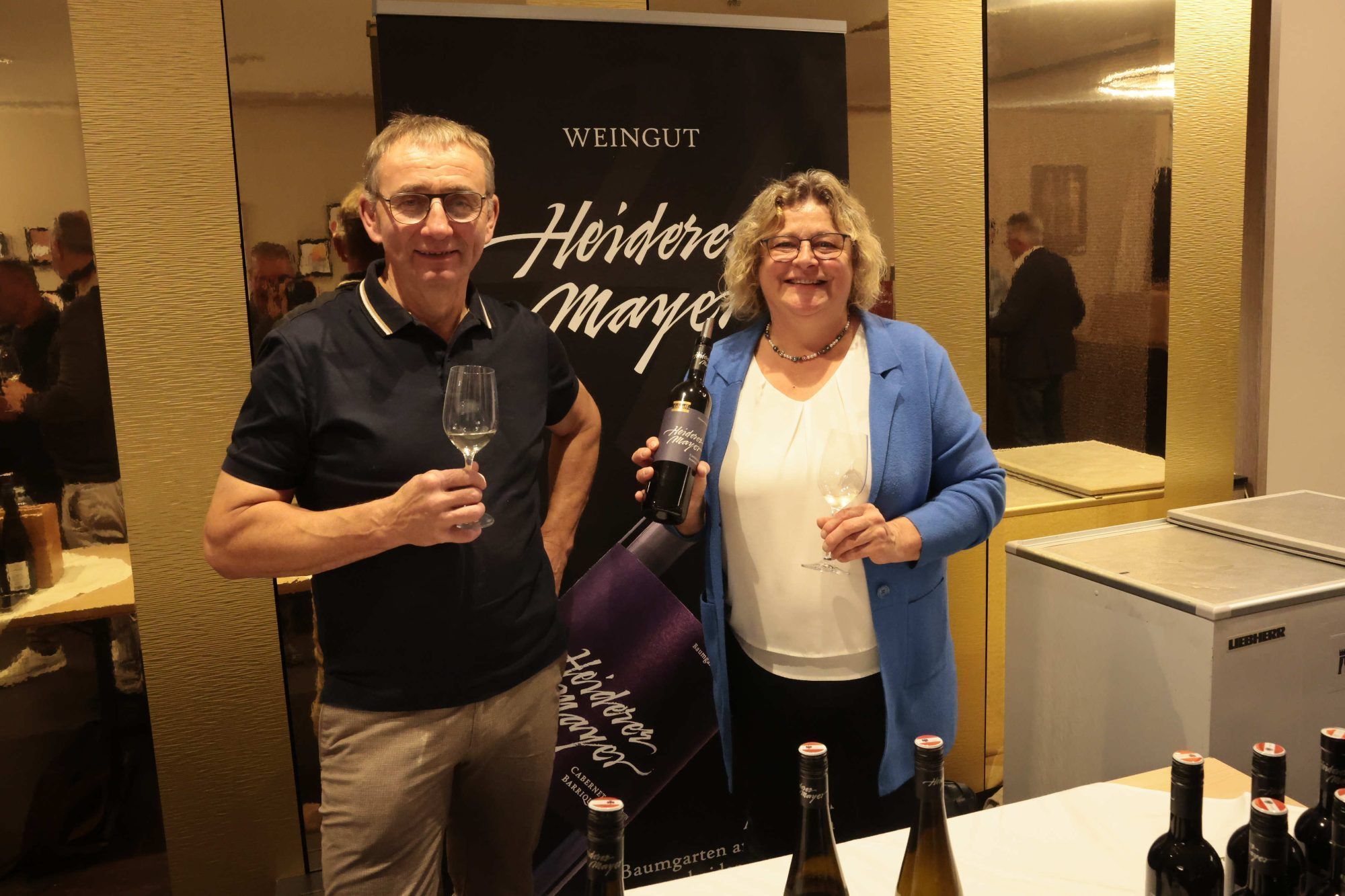 Winzerpaar Helmut und Gabriele Heiderer-Mayer.