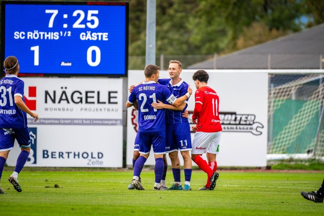 Derbyfotos Röthis gegen FC Lustenau. VN/9