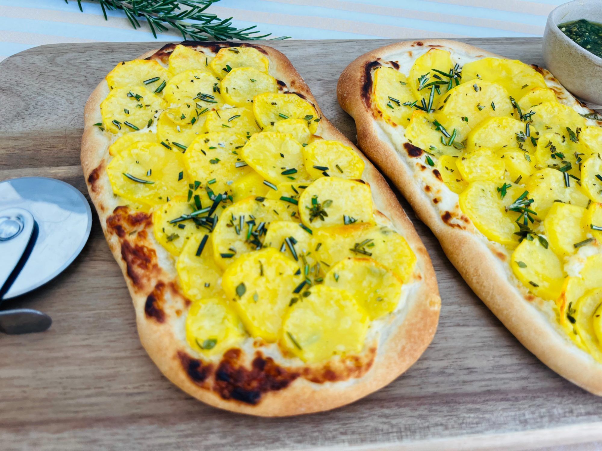 Herbstlicher Kartoffelfladen