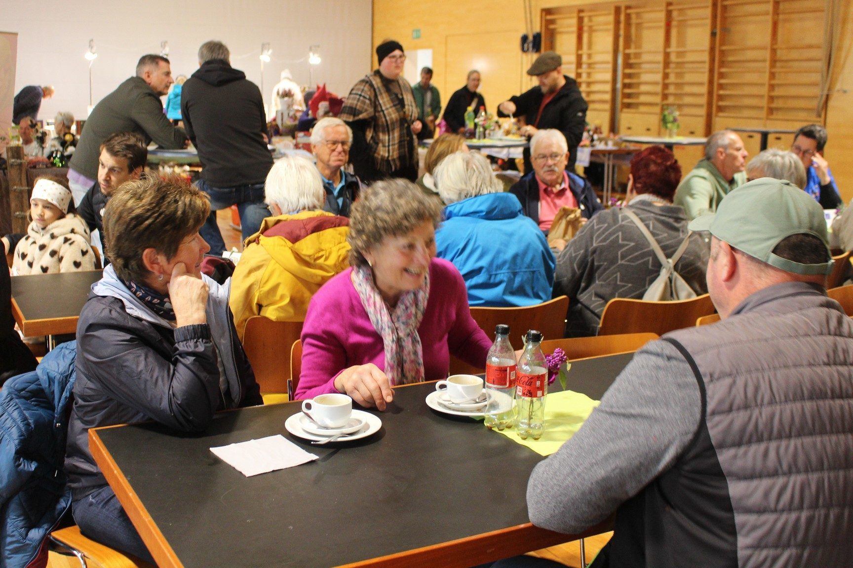 Hohenweiler hat wieder ein Café – Kaffeehaus-Atmosphäre aber leider nur für einen Tag . . .