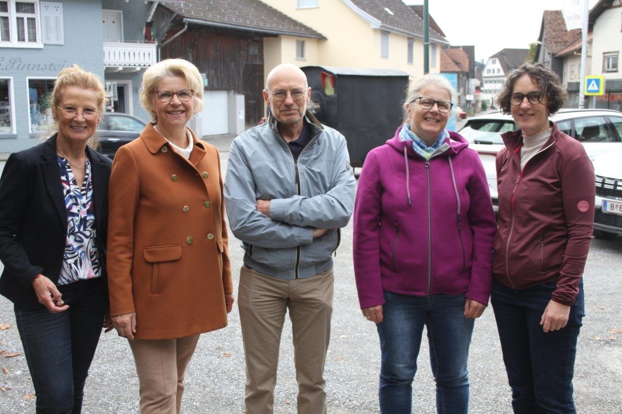 OK-Team: Annette Stemmer, Elfi Allgäuer, Siegfried Hartmann, Magdalena Willinger, Jutta Maissen. 