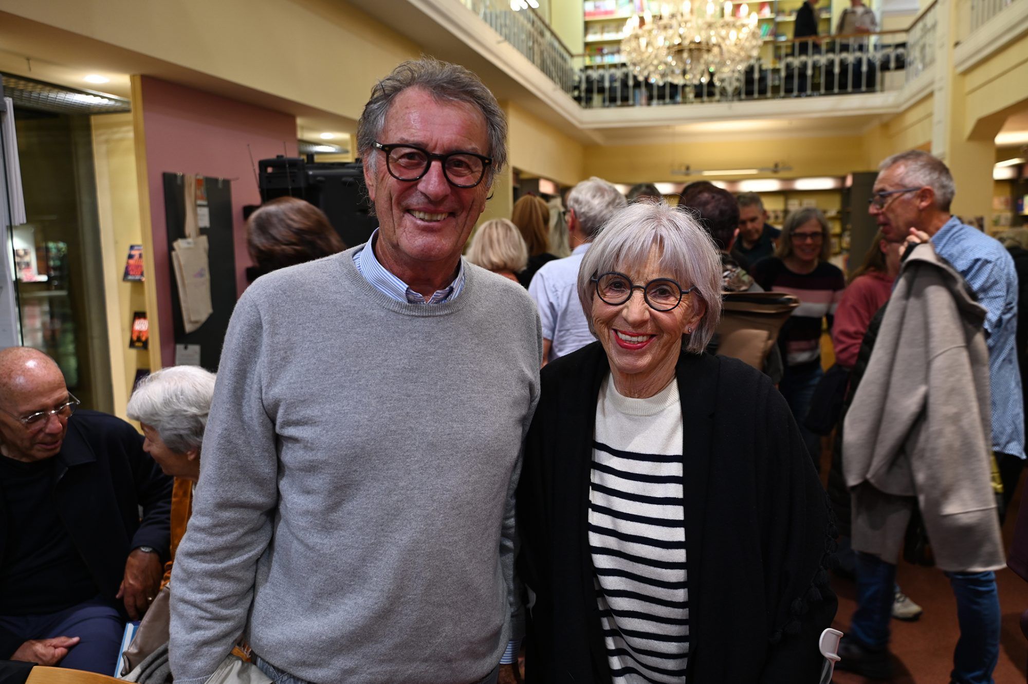 Ernst und Martha Le Duigou fanden den Vortrag wunderbar.