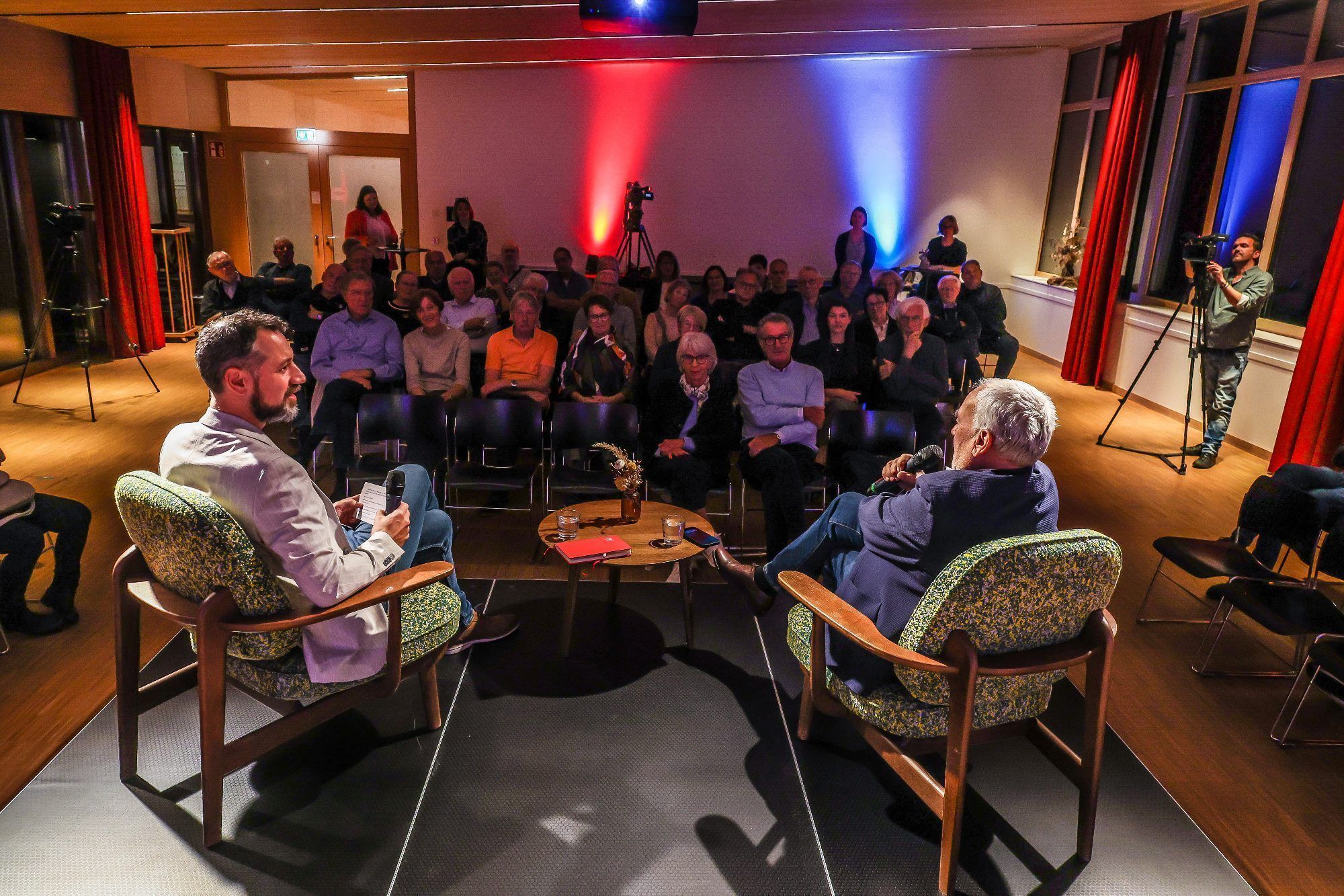 VN-Kommentator Wolfgang Burtscher war zu Gast in St. Arbogast.