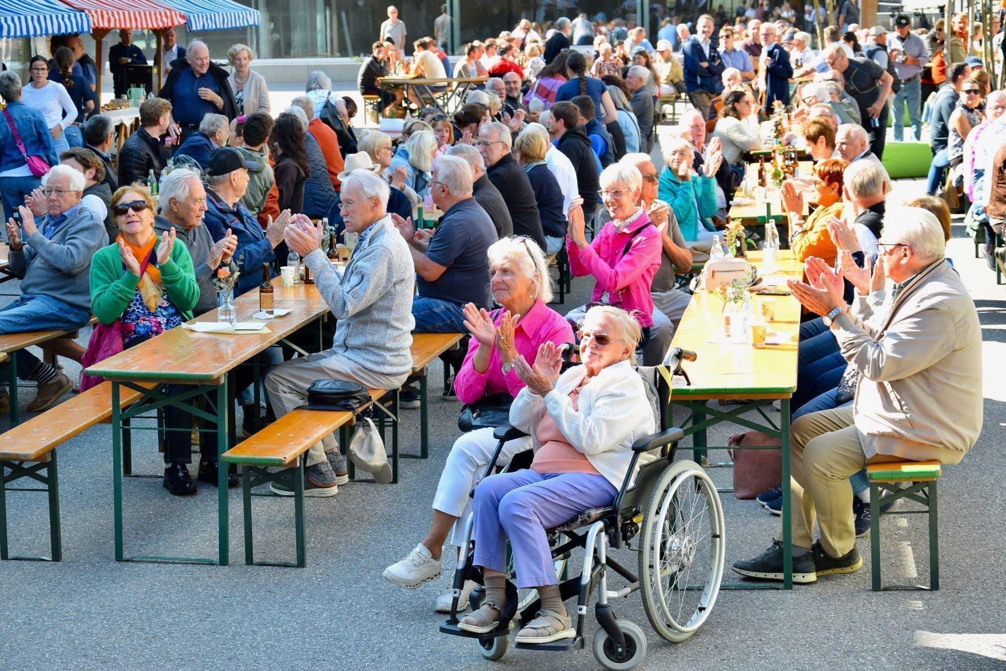 Beste Stimmung.