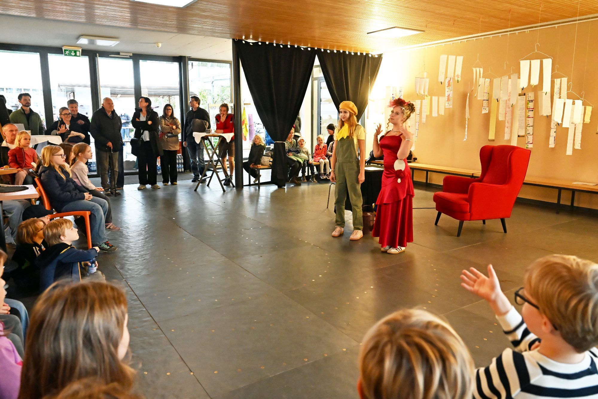 Die Theateraufführung war der letzte Programmpunkt des Familiennachmittags im Rohrbach.