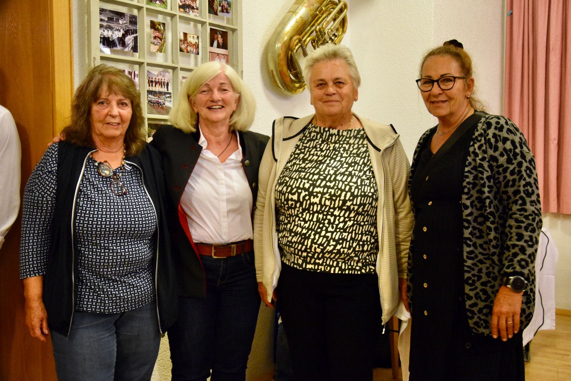 Marlis Zudrell, Heidi Bitschnau, Christl Erhard und Kornelia Bitschnau.