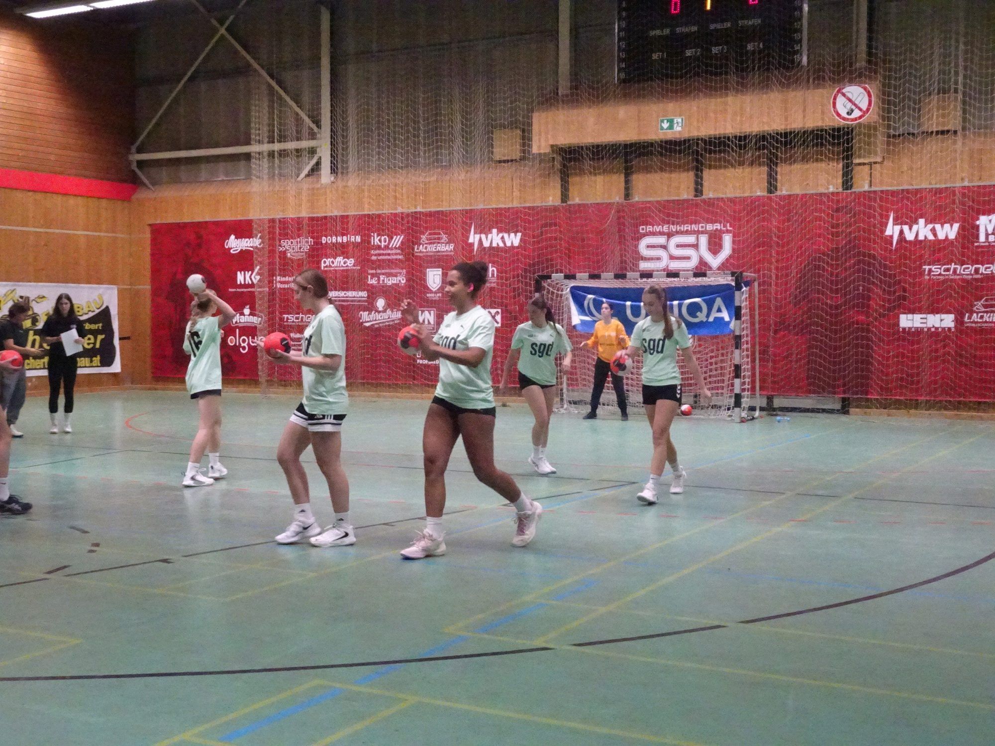 Die Landesmeisterschaft bot ein hohes Niveau und die Jugendlichen zeigten tollen Handballsport.